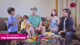 987 Interviews The Hammingtons in Singapore and asked them to rate local snacks and toys!