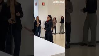 ROSALÍA visita Inditex