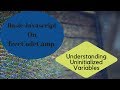 Understanding Uninitialized Variables, freeCodeCamp Basic Javascript