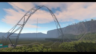 Ascension, a Falcon's Flight inspired exacoaster [No Limits 2]