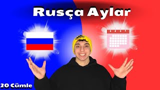 Rusça Ayları Öğreniyoruz! 🇷🇺 + 20 Örnek Cümle ile Hızlı Öğren! 💬📅