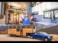 Family of 4 & Their STUNNING 5th Wheel Tiny Home ~ Totally Custom Build