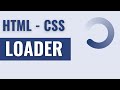 [ HTML | CSS ]  Loading Spinner