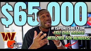 #1SportsBettor DPatt MADE $65,000 On FREE BET AND Helps 50,000 Subscribers Cash Out!!!!