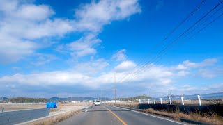 [車載動画 ドライブ] 元日の愛知県春日井市から岐阜県美濃加茂市へ向けて