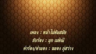 หน้าไม่ทันสมัย - มุก เมทิณี ( Offcial Audio )