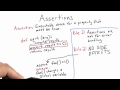 Assertions - Software Testing