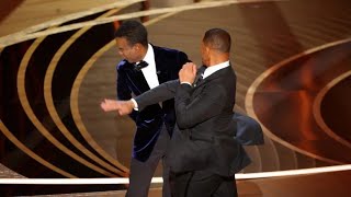 Will Smith PUNCHES Chris Rock in the face on LIVE TV at the OSCARS!