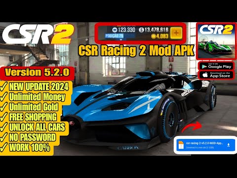 CSR Racing 2 Mod APK Versión 5.2.0 Dinero ilimitado | Última actualización 2024 SIN CONTRASEÑA