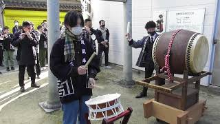 鳳凰車保存会初勇み　2023年1月1日　秋葉神社