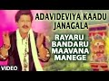 Adavideviya Kaadu Janagala Video Song I Rayaru Bandaru Maavana Manege I S.P. Balasubrahmanyam