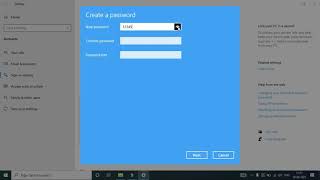 How To Set Password In Windows 10