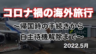 コロナ禍の海外旅行　〜帰国時の手続きから自主待機解除まで〜