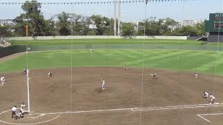 日大藤沢 櫻井結太エンドラン決めるヒットを放つ 【高校野球神奈川秋季大会 準決勝 日大藤沢VS.慶應義塾2022年9月25日】