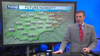 Much milder tonight with increasing clouds