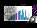 Visualizing sorting algorithms in python (tutorial): Part 3