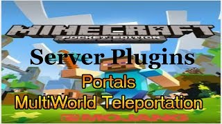 McPe Plugins Portals Multiworld Teleportation