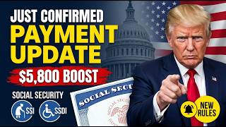 JUST CONFIRMED! $5,800 for seniors from Social Security | SSA, SSI, SSDI payment