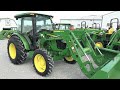 2020 John Deere 5075E Cab Tractor w/ Loader! Good Condition! For Sale by Mast Tractor Sales