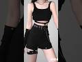 outfits vs blackpink wearing them #lisa #jennie #jisoo #rosé #balck pink #shorts