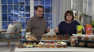 Pear's Gourmet (5) 6-8-oz Bags of Premium Quality Flavored Nuts on QVC