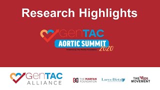 Research Highlights from the GenTAC Aortic Summit 2020