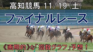 高知競馬【ファイナルレース】11/19(土) 11R《地方競馬 指数グラフ・予想・攻略》