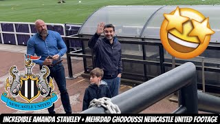 *INCREDIBLE OWNERS* Amanda Staveley and Mehrdad Ghodoussi Newcastle United vlog