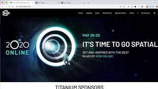 Introduction video to AWE Online 2020