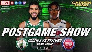 LIVE Garden Report: Celtics vs Pistons Postgame Show