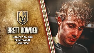 Brett Howden Postgame 1/20: There's Things We Want To Clean Up To Be Better