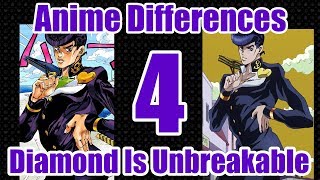 JoJo Anime \u0026 Manga Differences Part 4 - Diamond Is Unbreakable