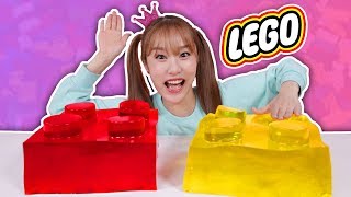 製作超級大的樂高果凍遊戲【製作樂高果凍】lego jelly 基尼