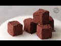 발렌타인데이 파베초콜릿 생초콜릿 로이스초콜릿 만들기 pave chocolate pavé chocolate 메종올리비아