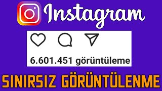 İNSTAGRAM SINIRSIZ GÖRÜNTÜLENME HİLESİ (Silinmiyor)