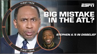 Stephen A. IS DISGUSTED over claims Falcons made a ‘MISTAKE’ for drafting Penix