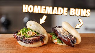 Perfect Homemade Pork Belly Bao Buns (2 Ways)