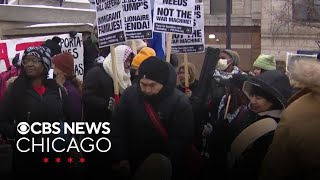 Chicagoans protest President-elect Trump's plan for mass deportations