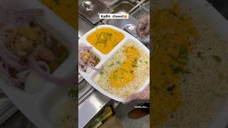 Apko kadhi chawal pasand h ya Rajma chawal ? || Delhi street food || Yummy || Trending || #food