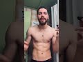 transformation day 5🦾🗿 shorts motivation gym