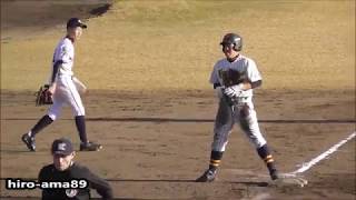 《中学硬式》  高川学園 対 府中広島2000  【６回裏】   20171202  《リクエスト動画》