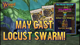 Wizard101: The Return Of May Cast Locust Swarm!