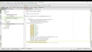 How to create Array to show the text 1 to 10 Android Studio.