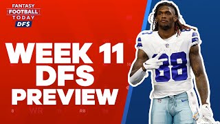 NFL DFS Week 11 Lineups, Picks, Stacks & Ownership | 2022 Fantasy Football Advice