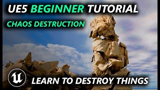 Unreal Engine 5 Beginner Chaos Tutorial - Learn to Destruction in UE5 (FREE PROJECT FILES)