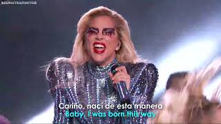 Lady Gaga - Pepsi Zero Sugar Super Bowl LI Halftime Show // Lyrics + Español