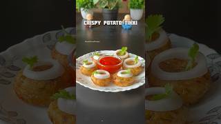 Crispy Potato Tikki Recipe #shorts #recipes #food #tikki #crispy