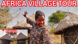 MY HOME TOUR // SIMPLE VILLAGE LIFE IN KENYA 🇰🇪