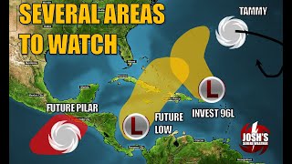 Several Areas to Watch in the Tropics