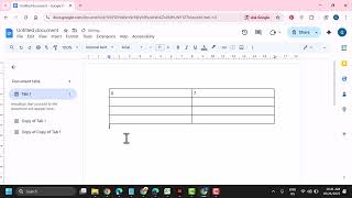 Add and Delete Rows in Google Docs
